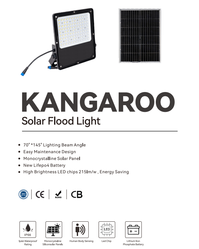 solar led food light